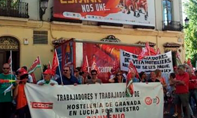 UGT y CCOO denuncian que las negociaciones en el convenio de Hostelería de Granada se mantienen estancadas