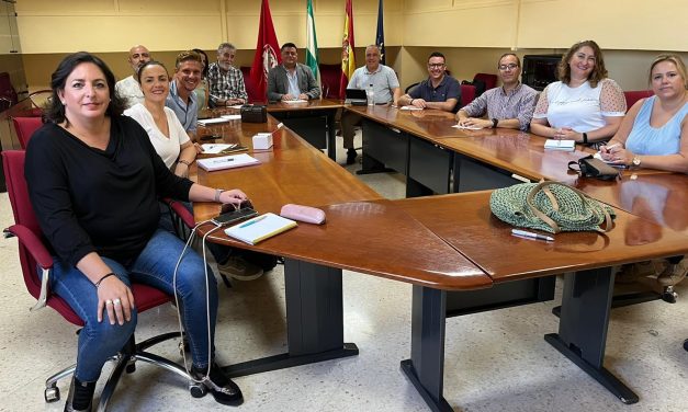 Reunión de trabajo con los responsables provinciales de FeSMC UGT Andalucía en Mercadona